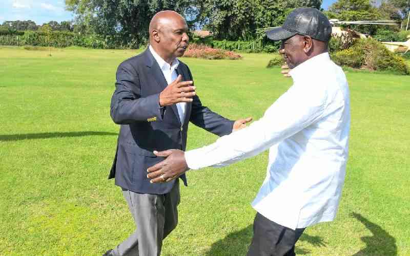 Daring occupation: Armed GSU officers storm Moi's family property in attempted State grab