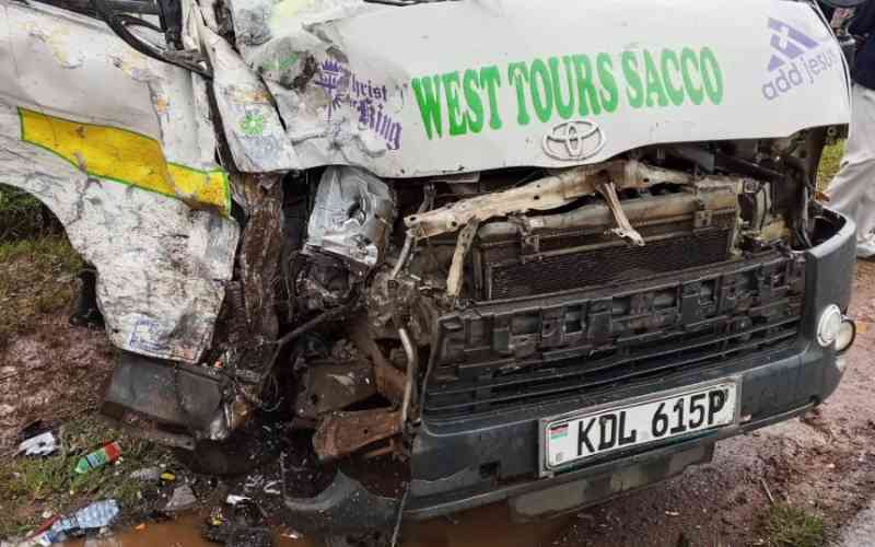 Several injured in BungomaMumias road crash