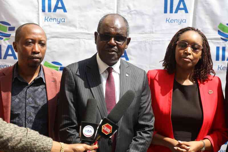 Internal auditors moot bill to give profession legal backing