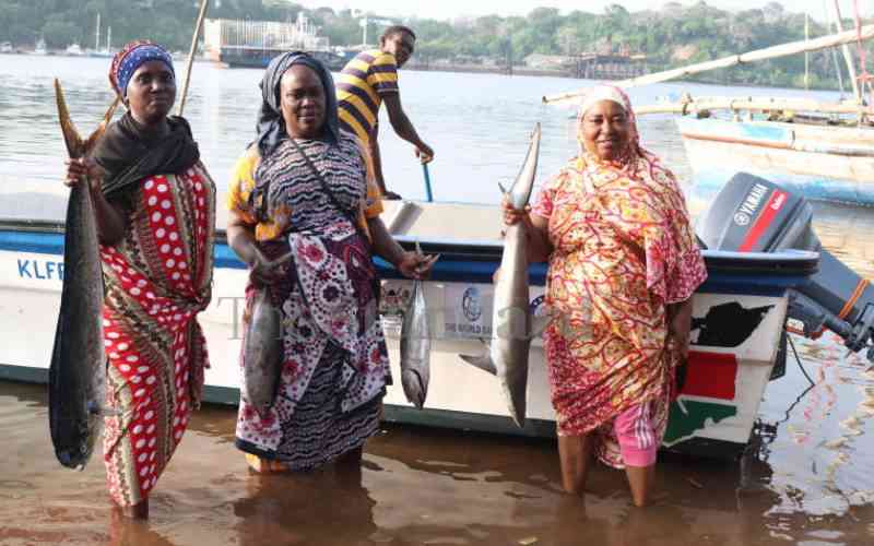 Harnessing fishing traditions to help women's dreams sail