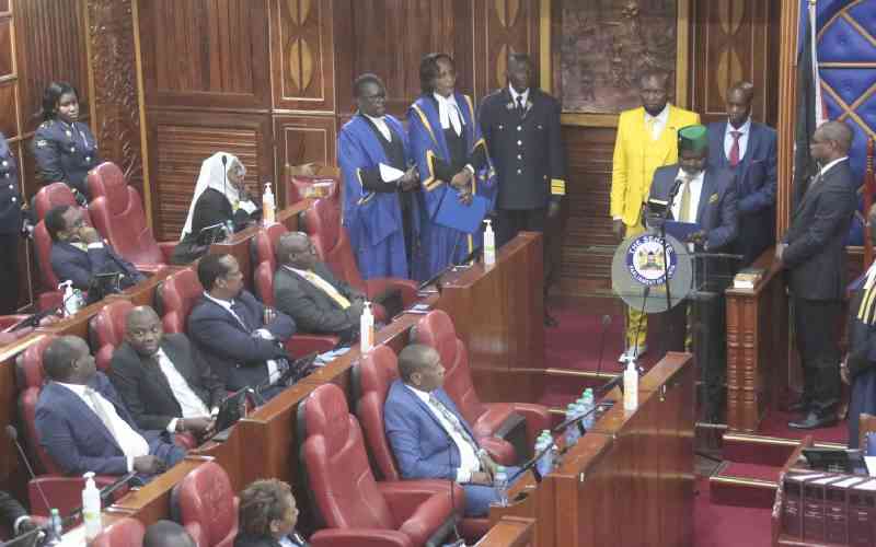 Pomp and colour as senators take oath