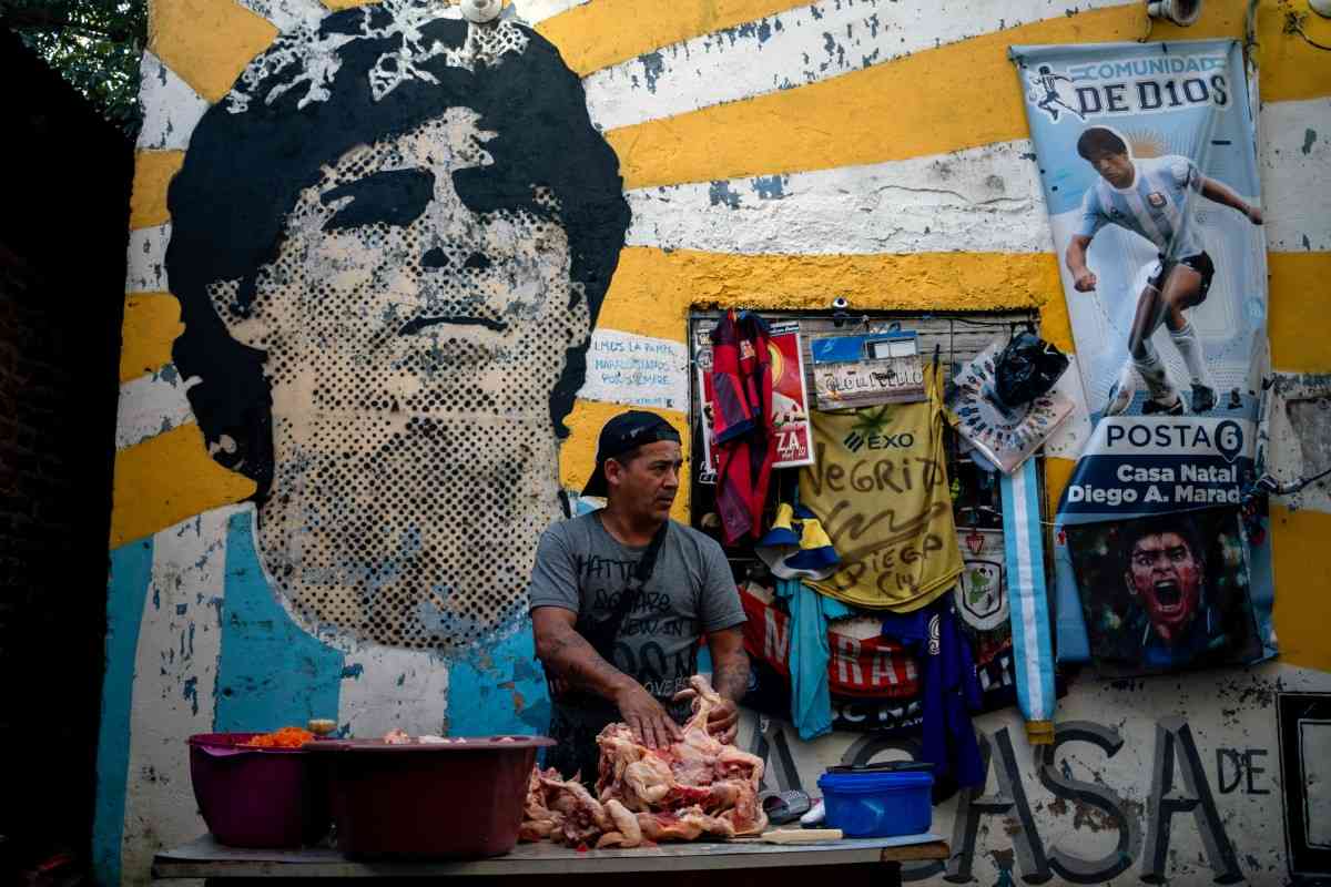 Maradona's birthplace repurposed as soup kitchen for Argentina's hungry