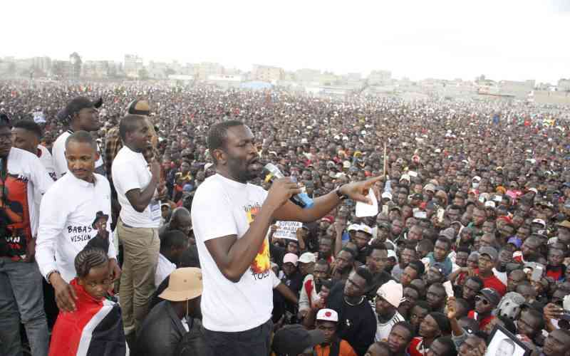 Linda Mwananchi storms Nairobi in bold Sifuna show of strength