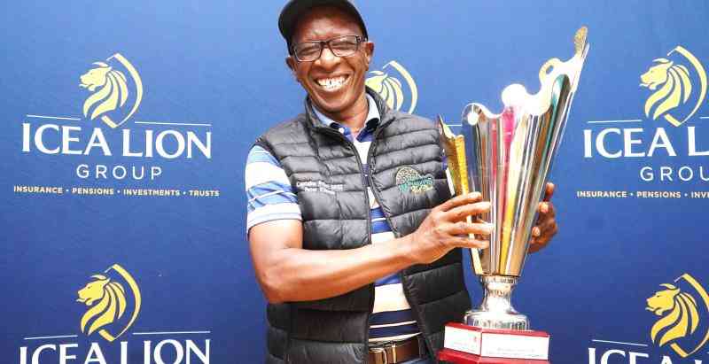Mutuku floors team of 177 golfers to bag title at Machakos Club