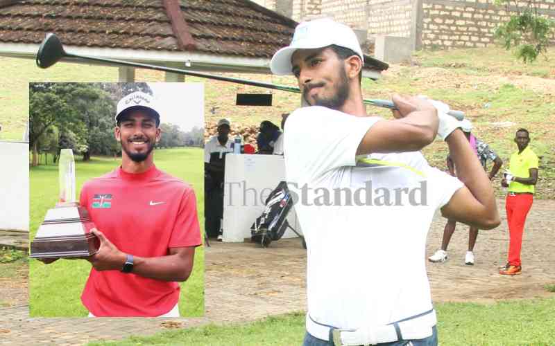 Coast youthful golfer Balala crowned Muthaiga Open champion