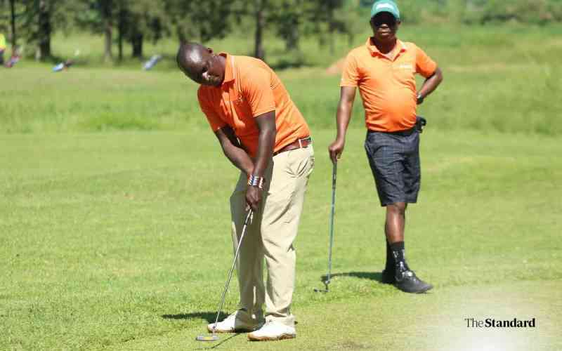 Ragui and Kariuki Shine at Karen Golf Club night