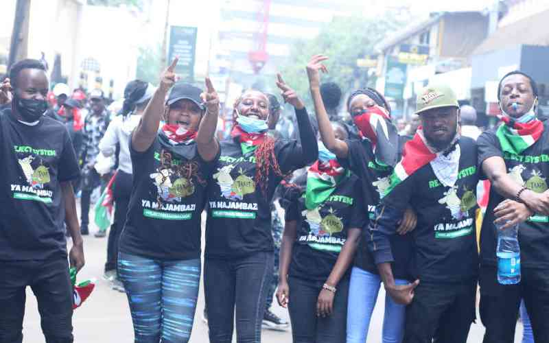 Celebrities revive 'Niko kadi' challenge to honour Gen Z protest victims