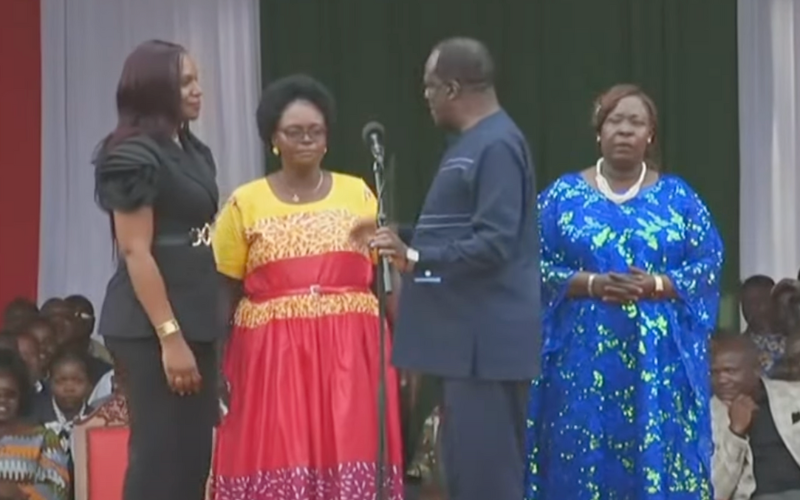 Video of Oparanya casually introducing wives resurfaces: "Wale wamama wamekuja hapa"