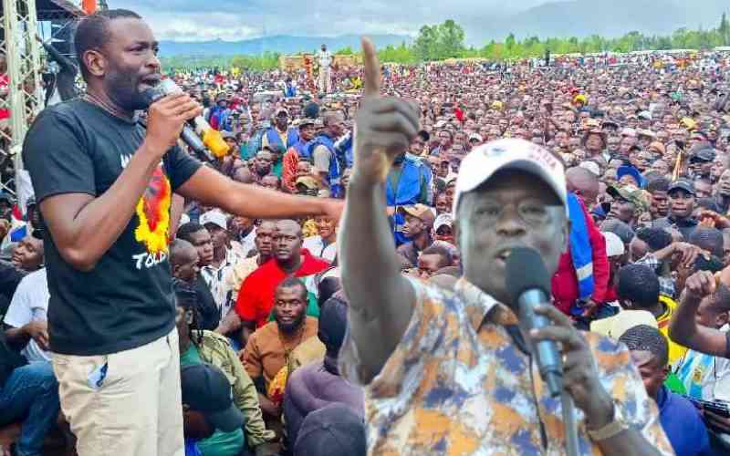 Gachagua: I have no problem deputising Sifuna