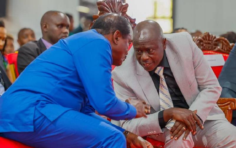 Kalonzo, Kioni vow to defend Gachagua against impeachment