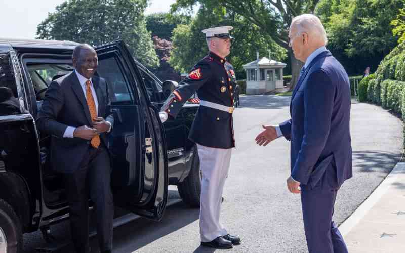 Africa conflicts top Biden agenda during Ruto visit
