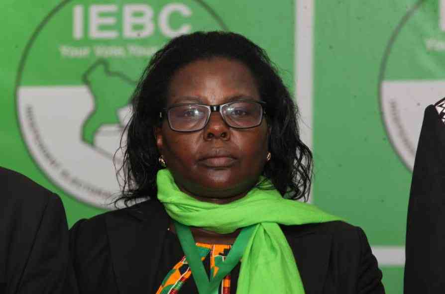 IEBC Commissioner Irene Masit claims tribunal probing 'Cherera Four' biased