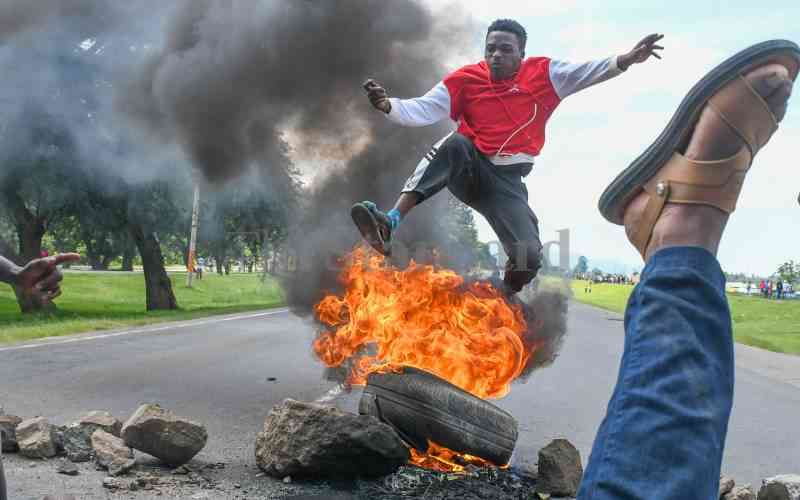 Kindiki condemns violent fuel protests, vows to ensure national security