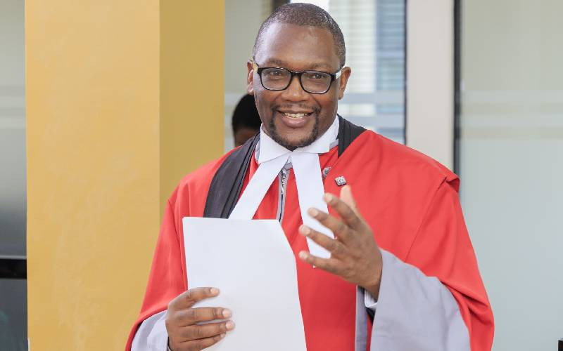 Justice Murunga: From the pitch to the courtroom