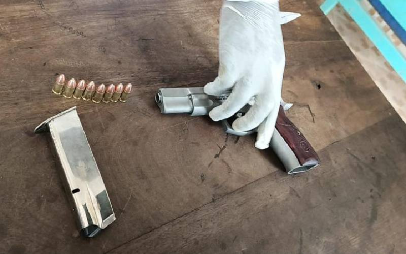 DCI officer on the run after dramatic gun drama at Kitengela bar