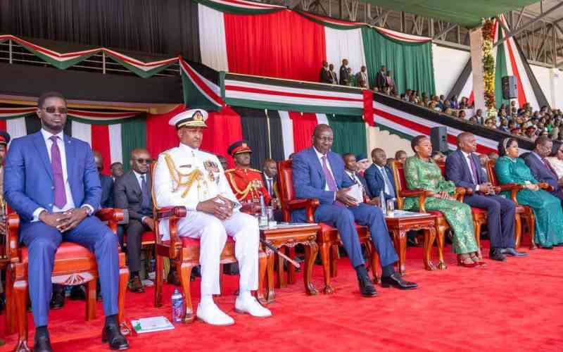 Senegal President Faye attends Mashujaa Day in Kitui with first-time foreign guests