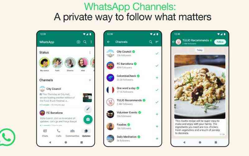 How to access newly launched WhatsApp channels