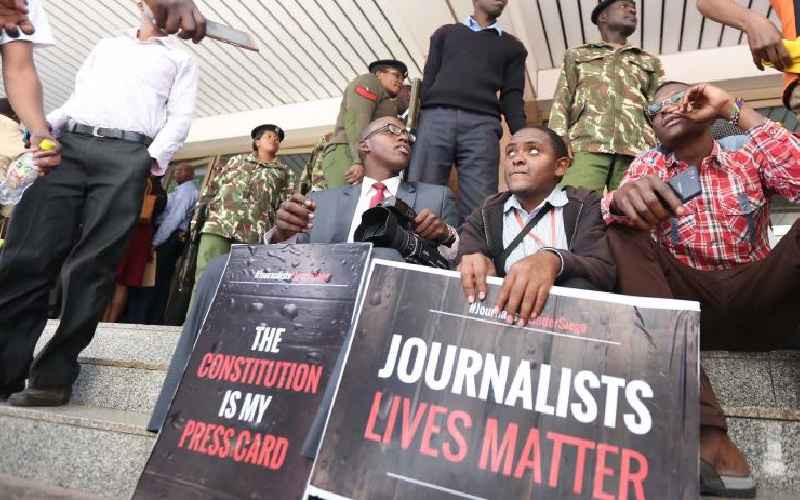 Threats to Journalists and media freedom are an existential threat to Kenya's democracy