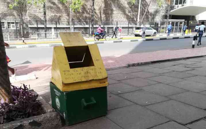 City litter bins too tiny, residents say