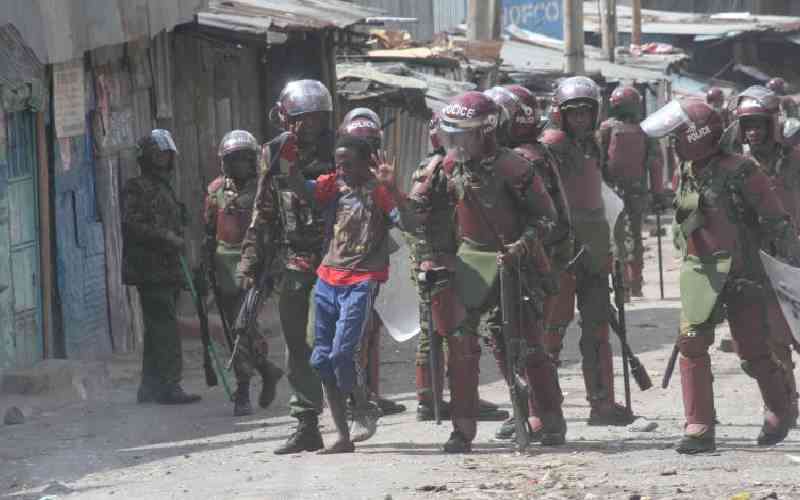 Police accused of using social media to profile, execute Mathare slums youth