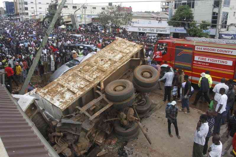 Two dead, several injured as truck ploughs into crowd in Migori