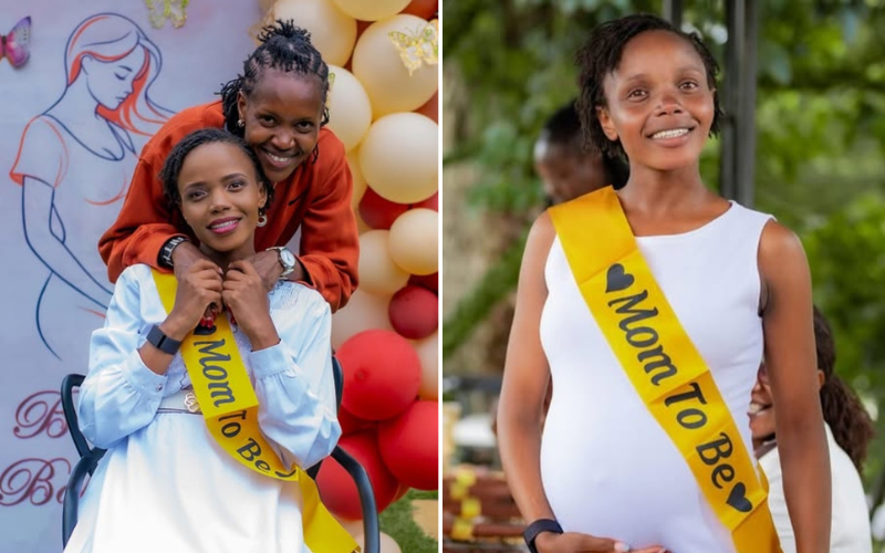 PHOTOS: World champion Beatrice Chebet announces pregnancy with colourful baby shower