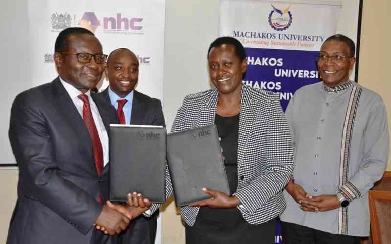 NHC, Machakos University ink S...