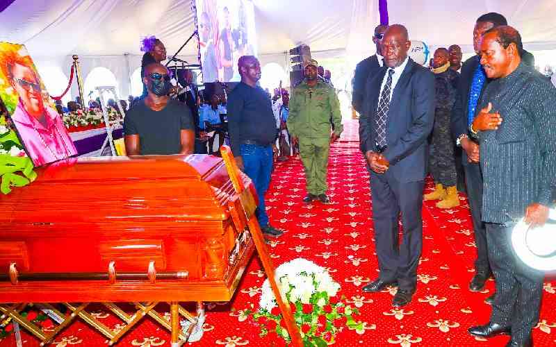 ODM power rifts take centre stage at Raila's sister burial