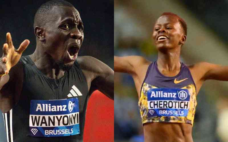 Cherotich and Wanyonyi stamp authority at Brussels finals