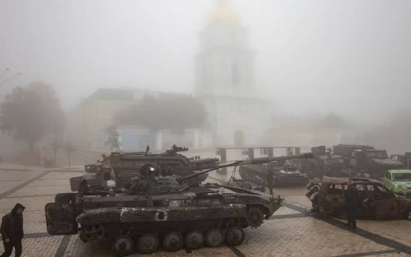 Report: Russian troops strained by elements