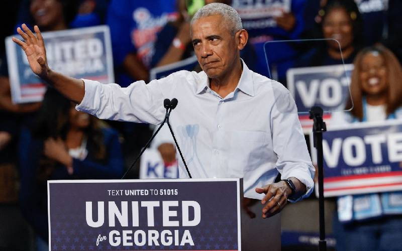 Obama is back in the trenches, but no one has frozen his pension or security