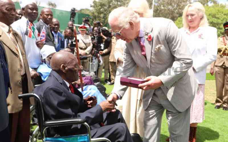 King honours Kenyan World War veterans