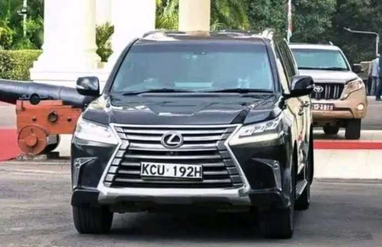 KCU 192H: What President William Ruto's Lexus 570 offers
