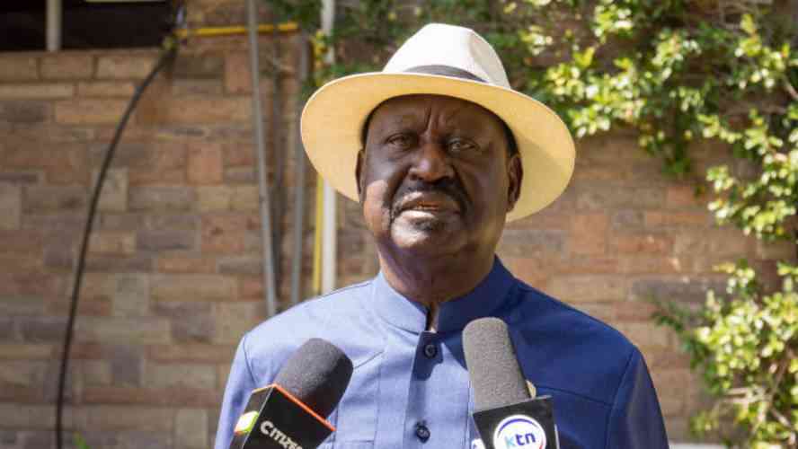 Raila warns against 'shoot to kill' orders, urges rule of law