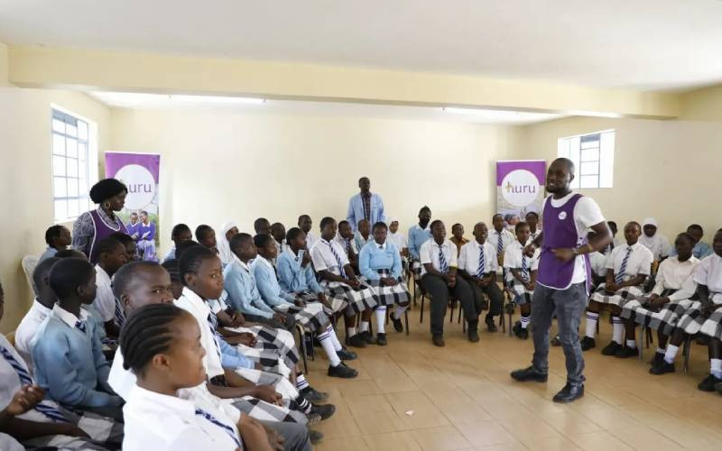 Why Stephen Irungu is teaching boys about menstrual health