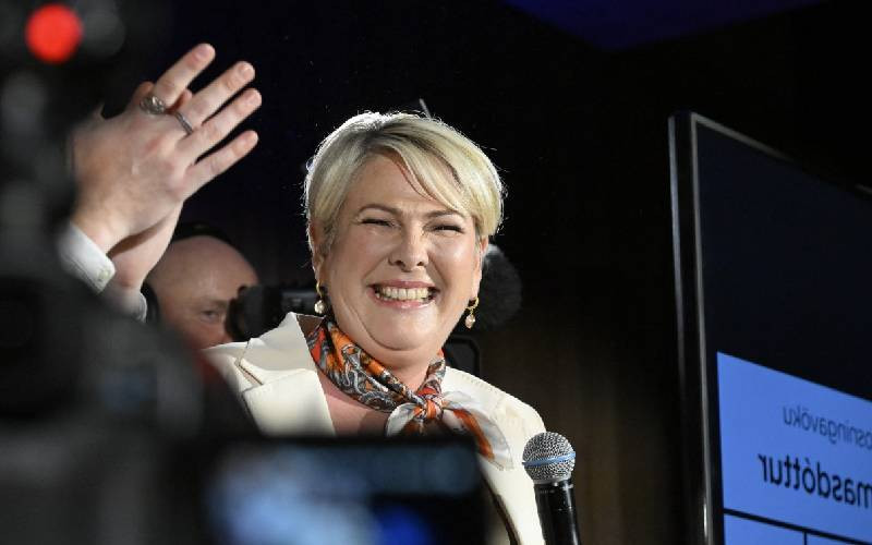 Businesswoman Tomasdottir wins Iceland's presidential election