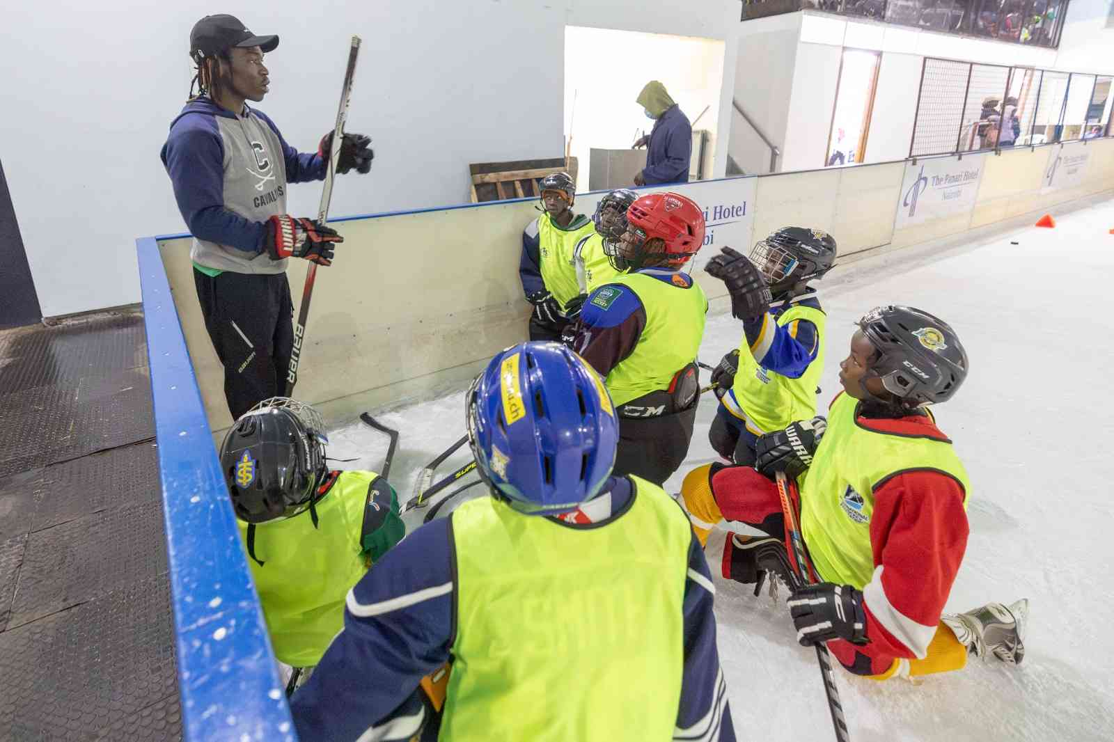 Ice Hockey: Kenyan ioungsters hit the ice for skills training