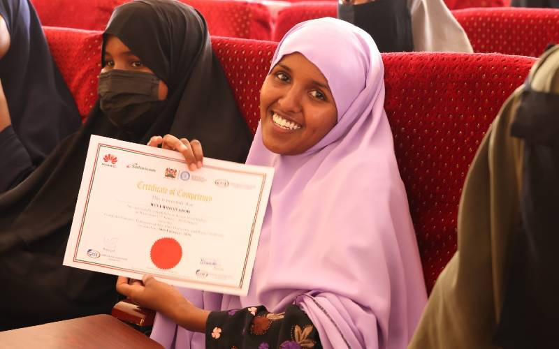 Sigh of relief for Wajir youth as 200 graduate with digital skills