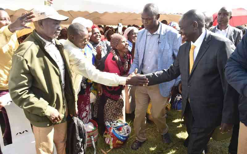 Gachagua to Raila: Forget Cherera four reinstatement, retire from politics