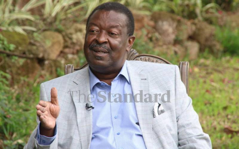 11 officers questioned over burglary at Mudavadi's home