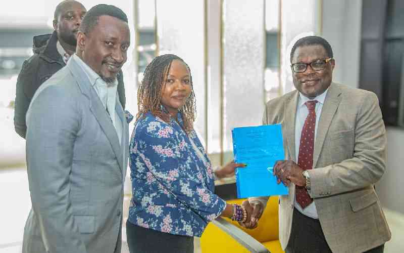 Governor Lusaka signs deal with Amref to boost youth health