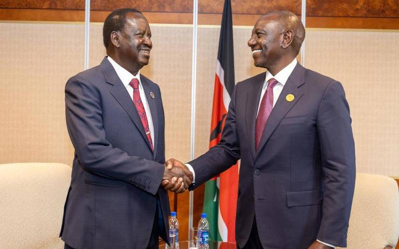 How Raila handshakes cause trouble in paradise