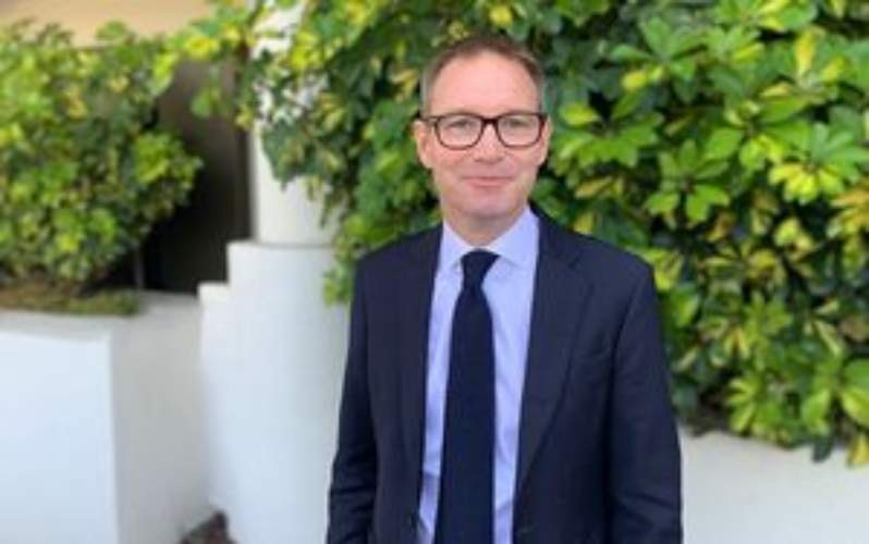New UK envoy to Kenya Neil Wigan reports for duty