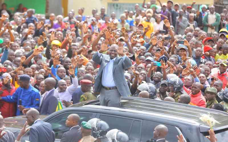 Ruto to Raila: Stop the protests and face me