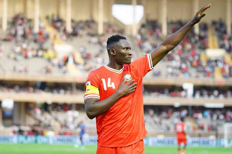 Olunga on the cusp: Harambee Stars captain chasing all-time scoring record