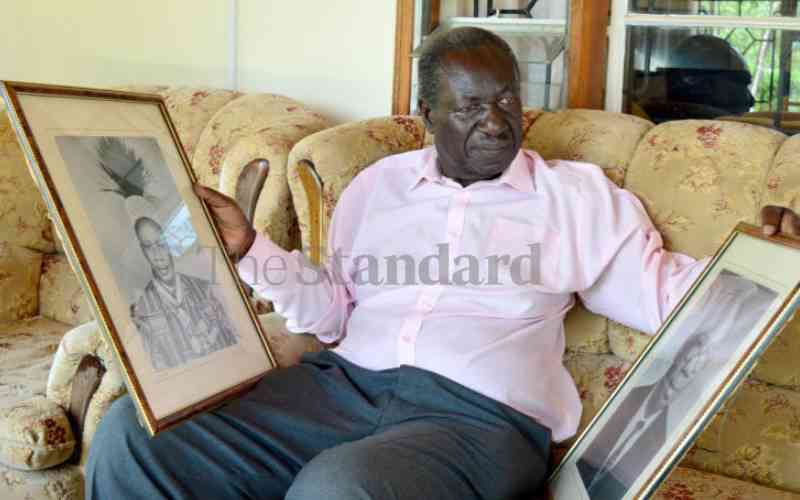 Luo land village whose residents are 'pure British'