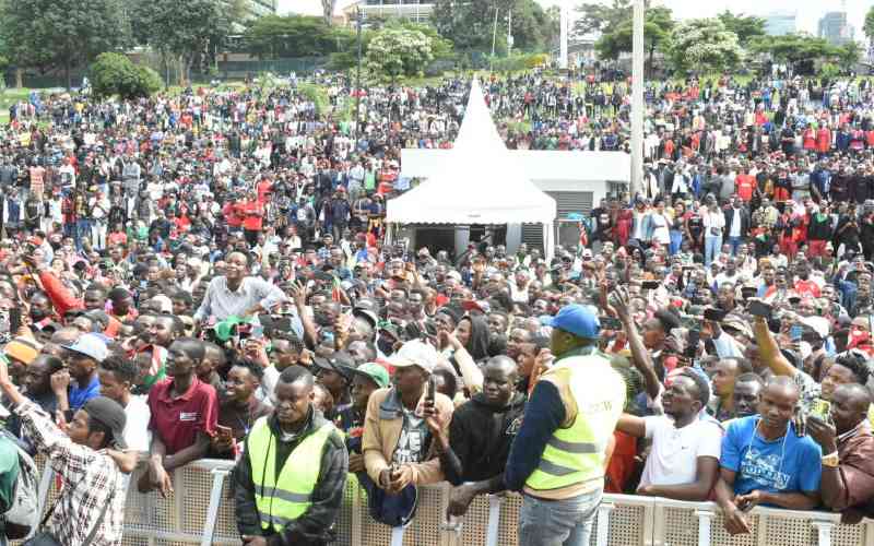 Young people's search for solutions an eye-opener to all Kenyans