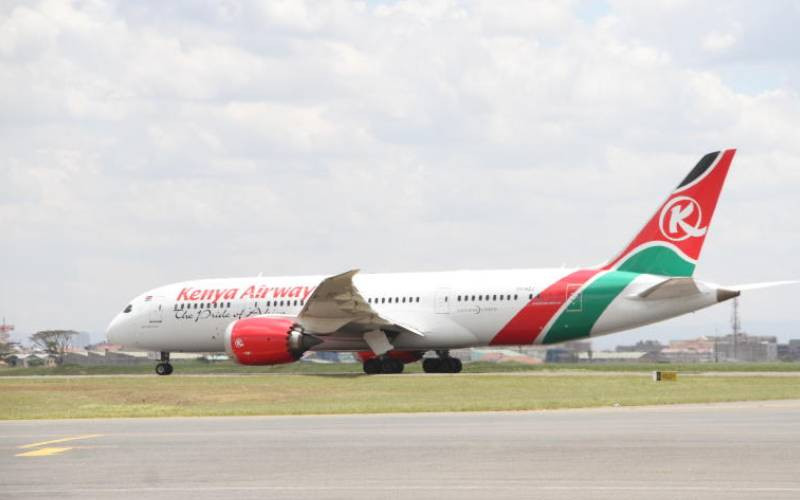 KQ cuts loss to Sh9.9 billion, held back by high fuel costs