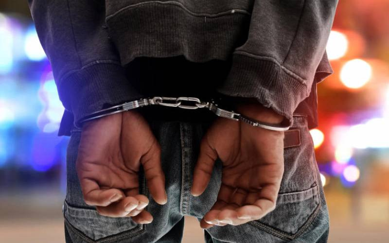 Police in Naivasha arrest a man impersonating a senior military officer