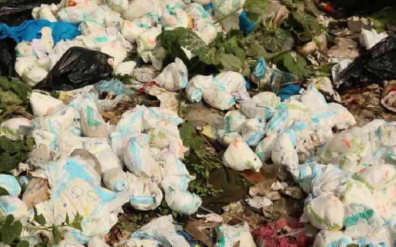 Health officer sets record for collecting 2.2 tonnes of used diapers in 72 hours